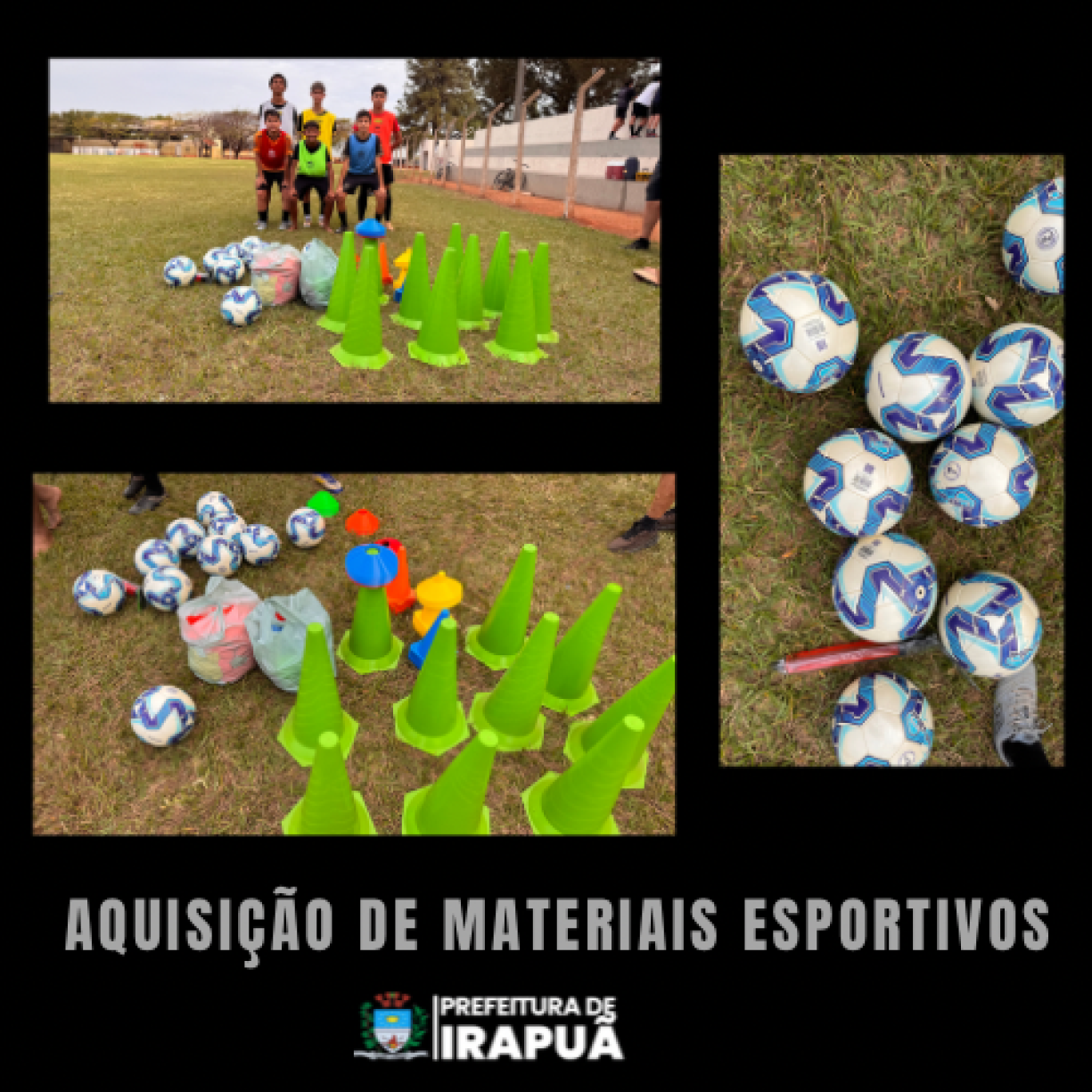 Aquisição de Materiais esportivos 