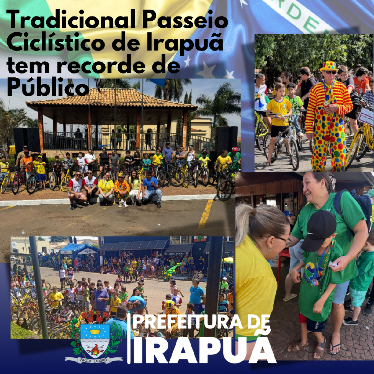 Tradicional Passeio ciclístico tem Recorde de Público 